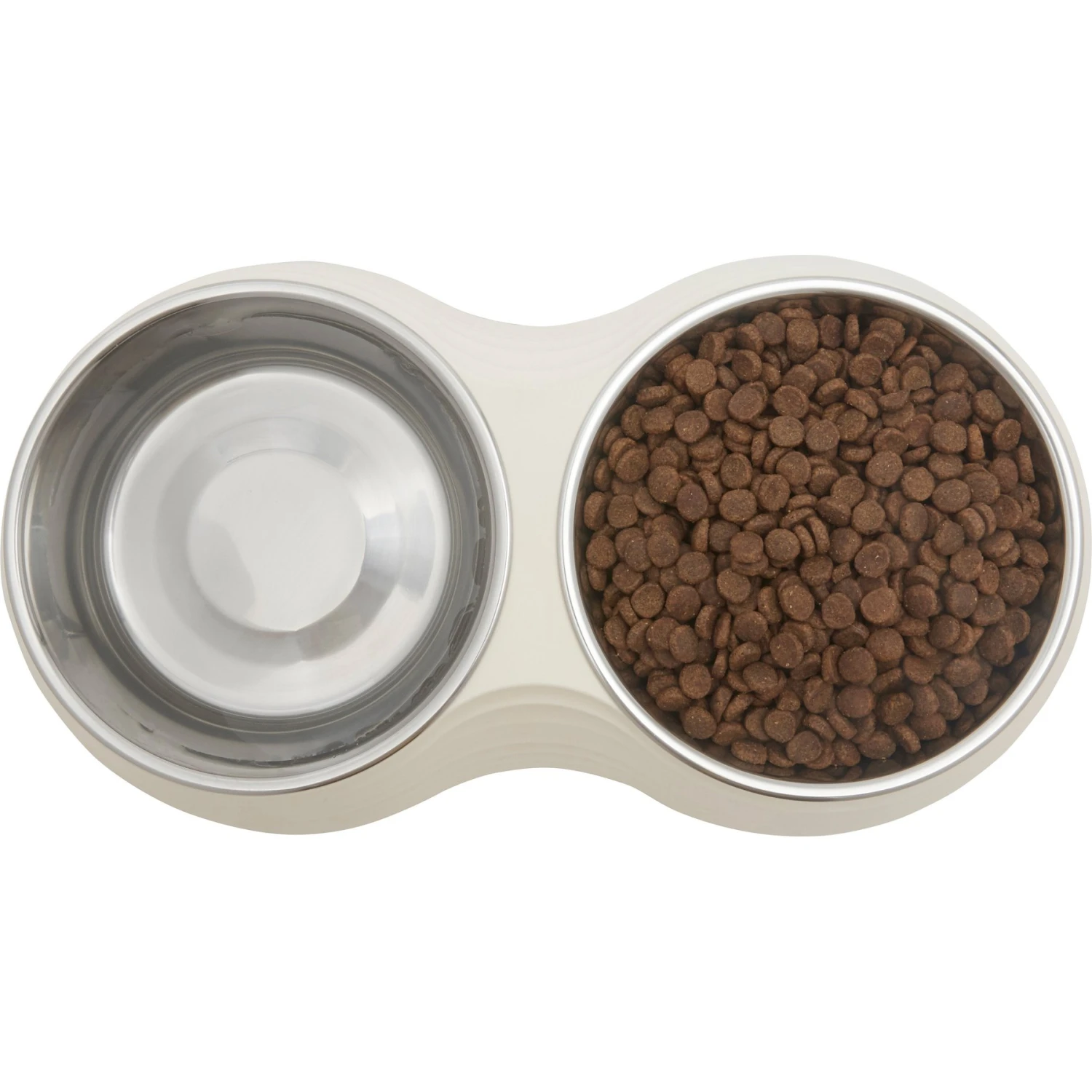 Frisco Stainless Steel Double Dog Bowls With Melamine Stand - Image 3