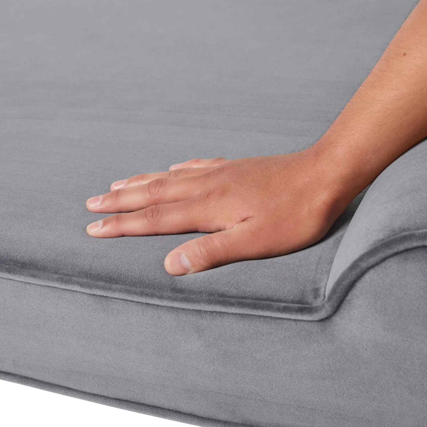 Frisco Orthopedic Chaise Pillow Dog Bed W/Removable Cover - Image 5