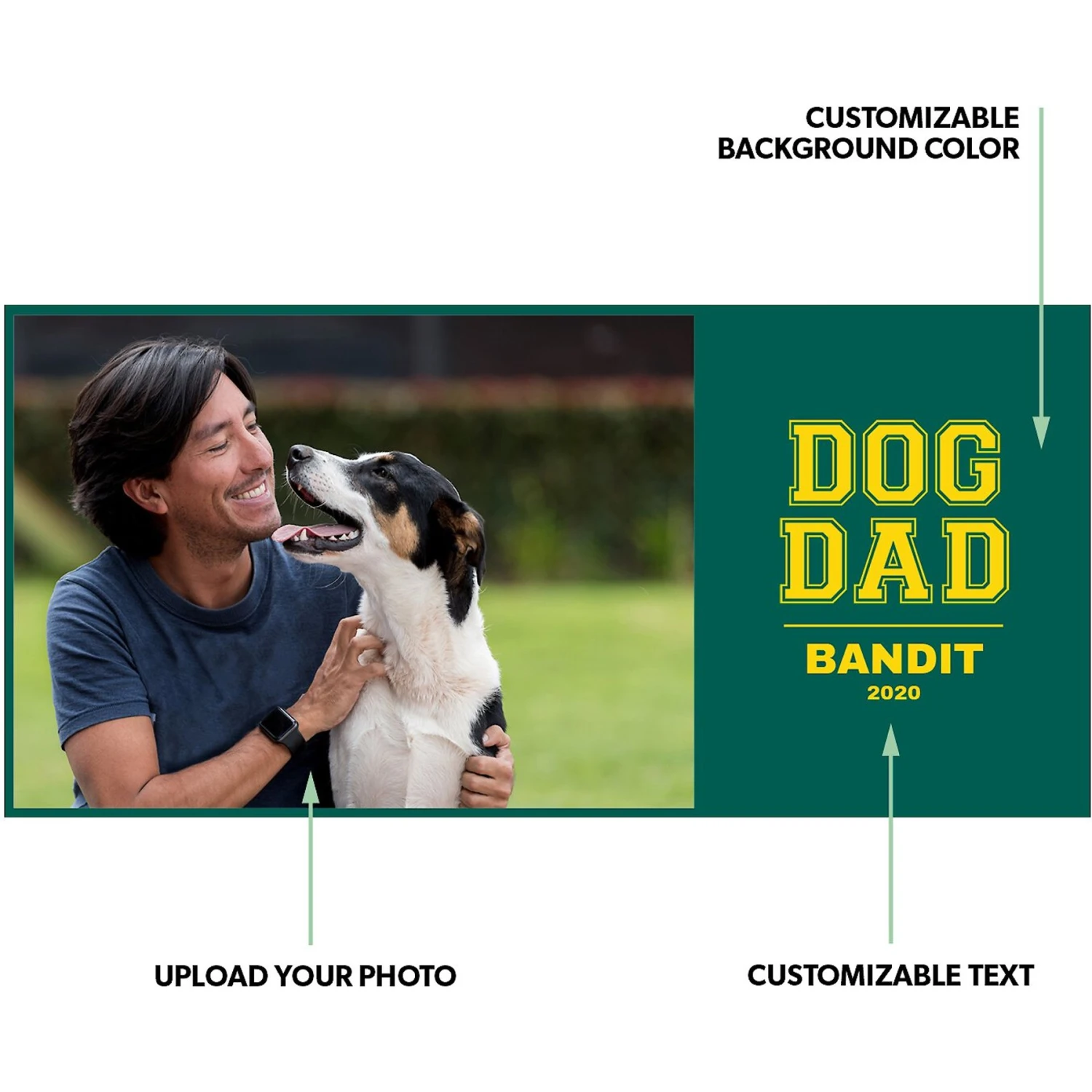 Frisco Double Walled "Dog Dad" Personalized Tumbler, 30-oz Cup - Image 2