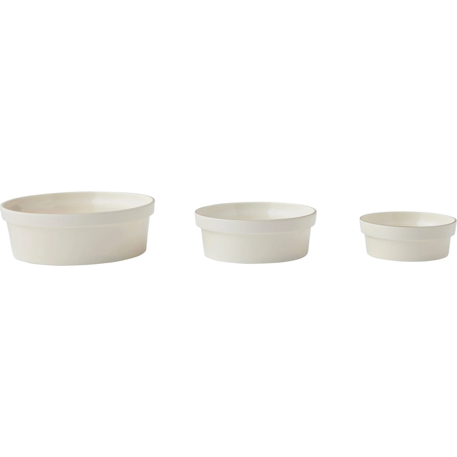 Frisco Gold Trim Melamine Dog & Cat Bowl - Image 7