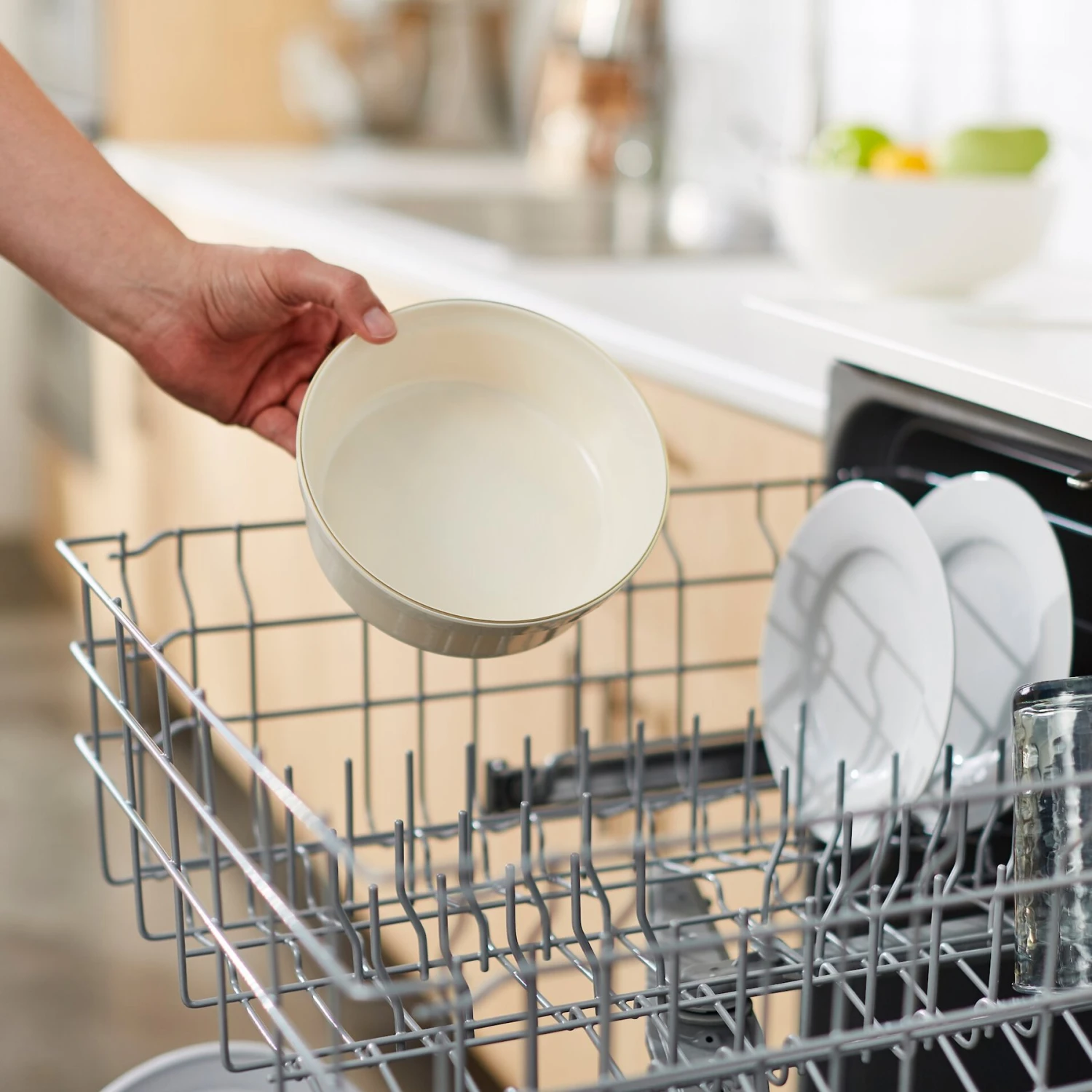 Frisco Gold Trim Melamine Dog & Cat Bowl - Image 8