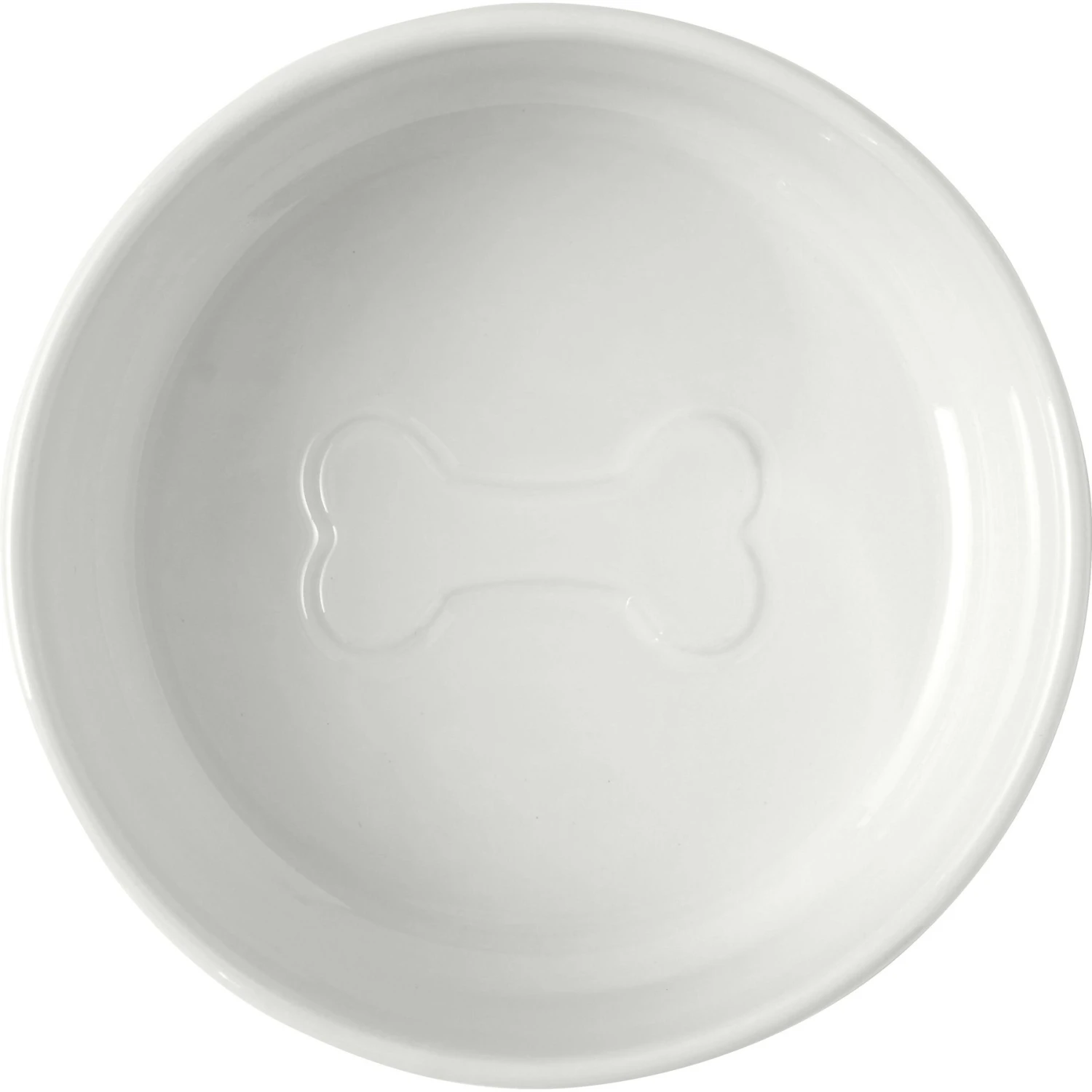 Frisco Ceramic Food Dog & Cat Bowl With Wood Base - Image 4