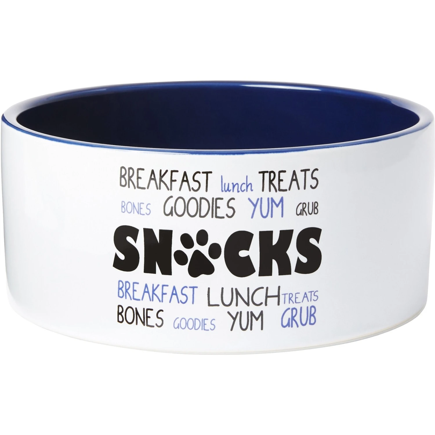 Frisco Food & Paw Non-skid Ceramic Dog Bowl