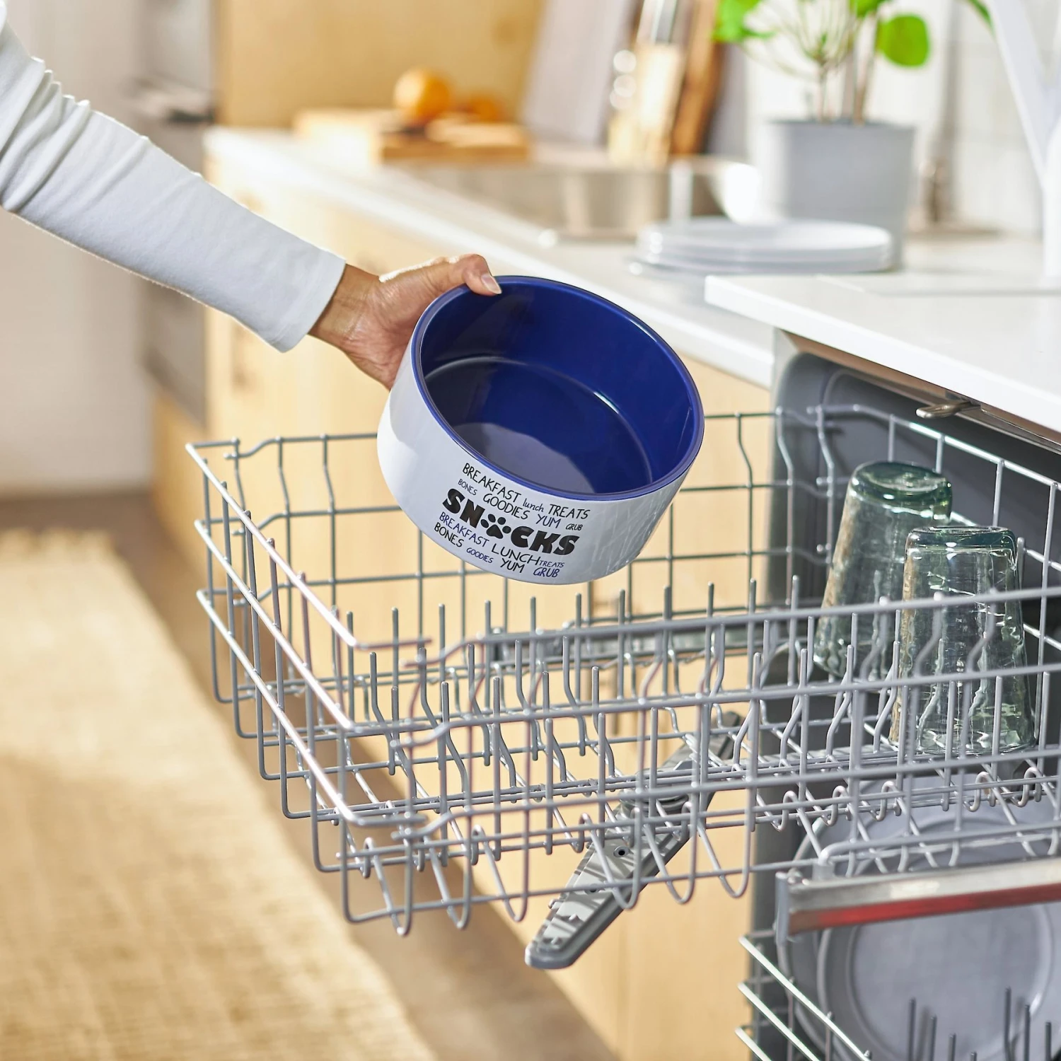 Frisco Food & Paw Non-skid Ceramic Dog Bowl - Image 6