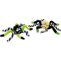 Frisco Halloween Spider Plush Squeaky Dog Toy