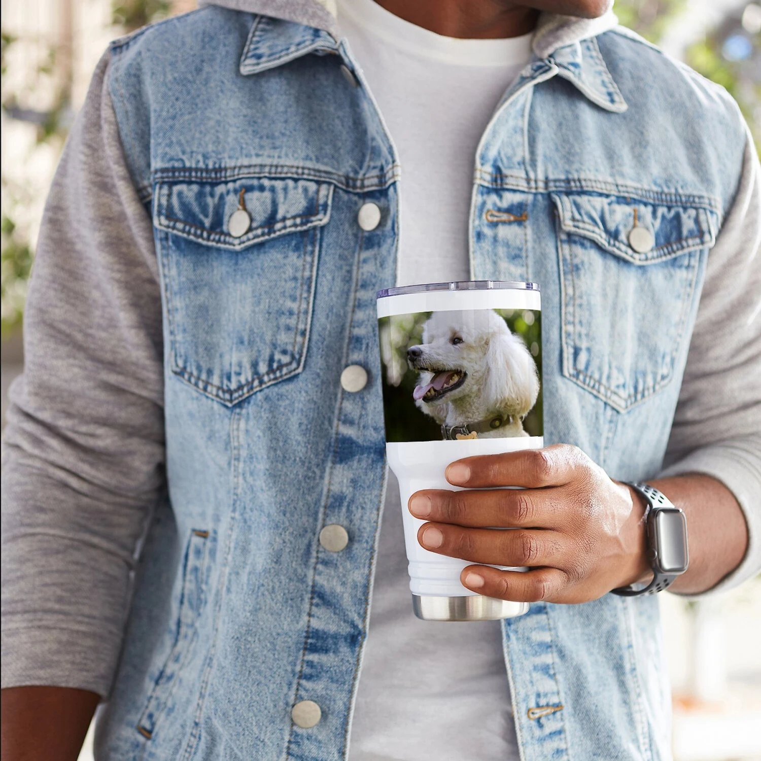 Frisco Basic Double Walled Personalized Tumbler, 30-oz - Image 4