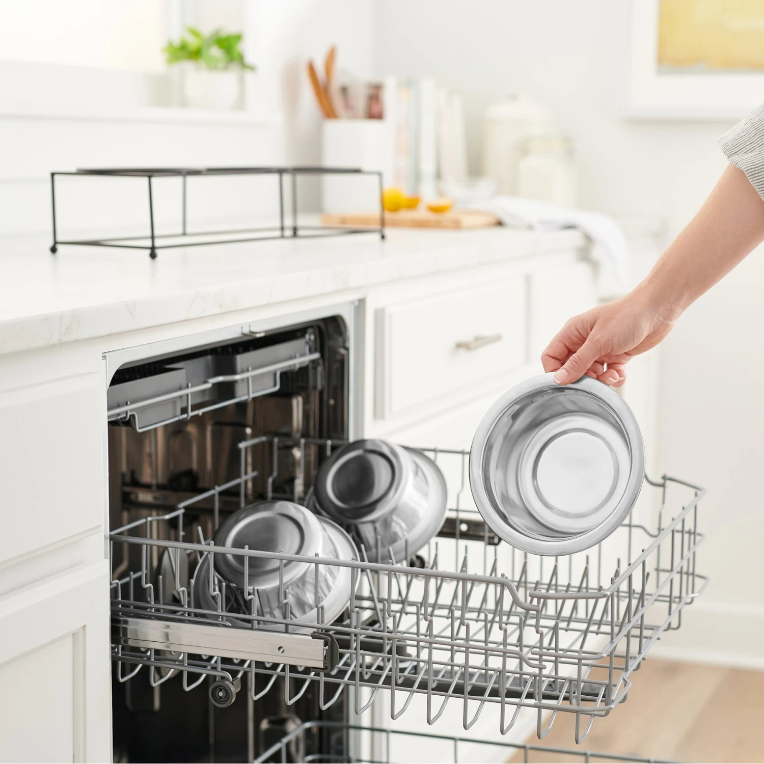 Frisco Multi Pet Feeding 3-Bowls Straight Stainless Steel Dog & Cat Bowl - Image 6