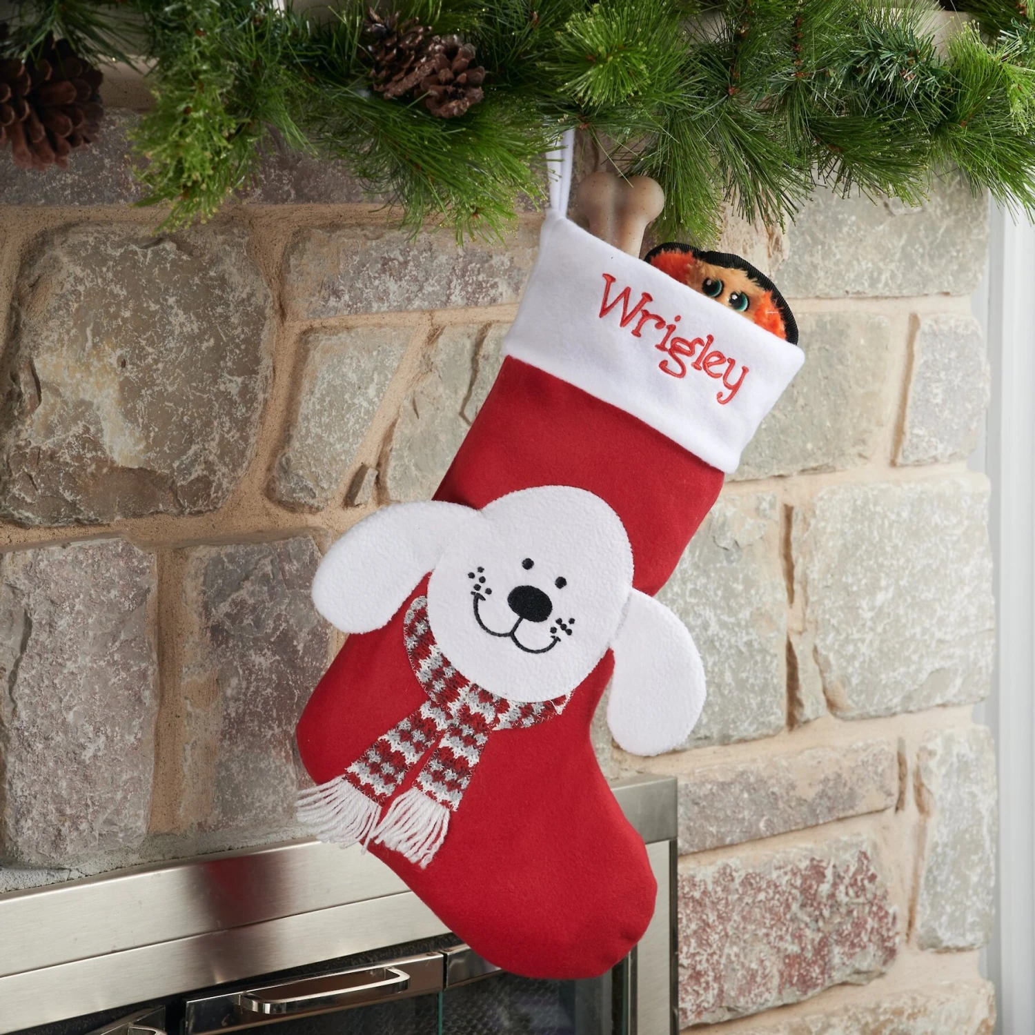 Frisco Holiday Personalized Dog Stocking - Image 2