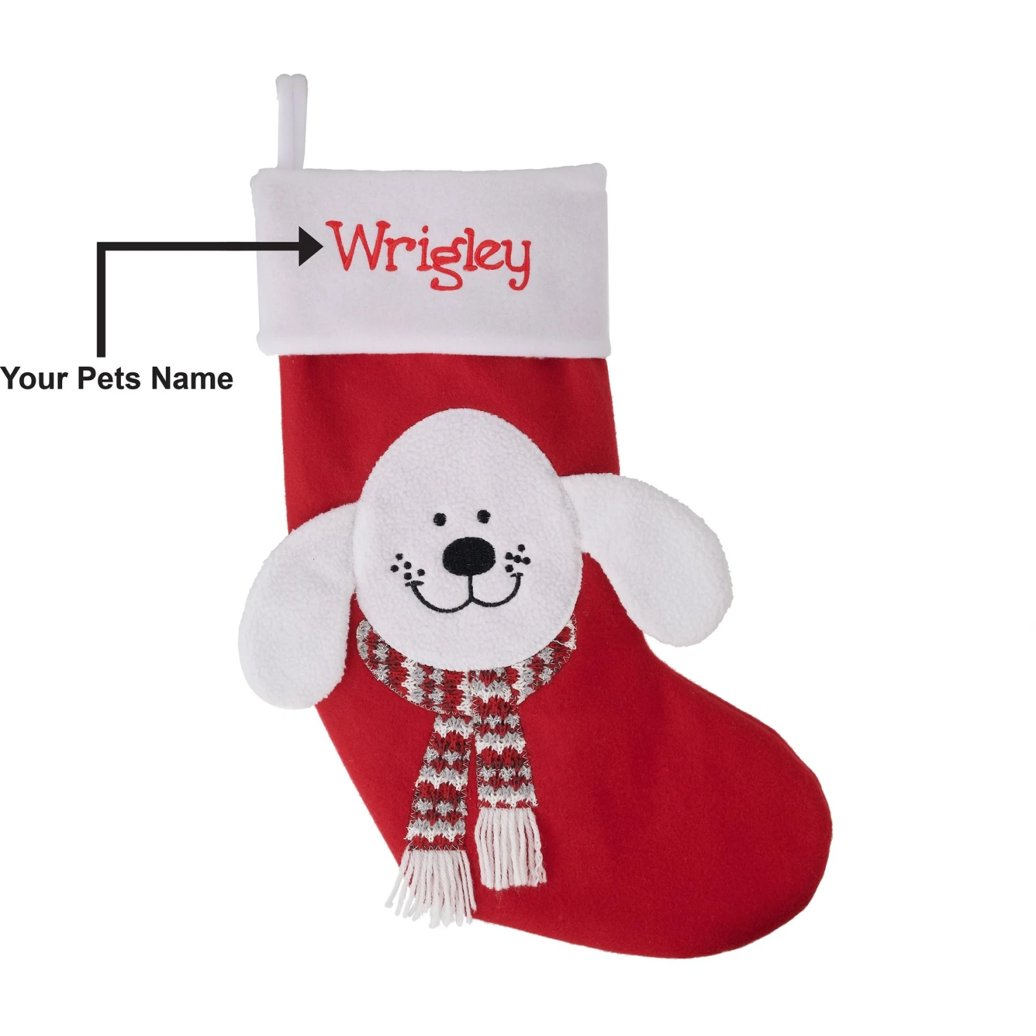 Frisco Holiday Personalized Dog Stocking - Image 3