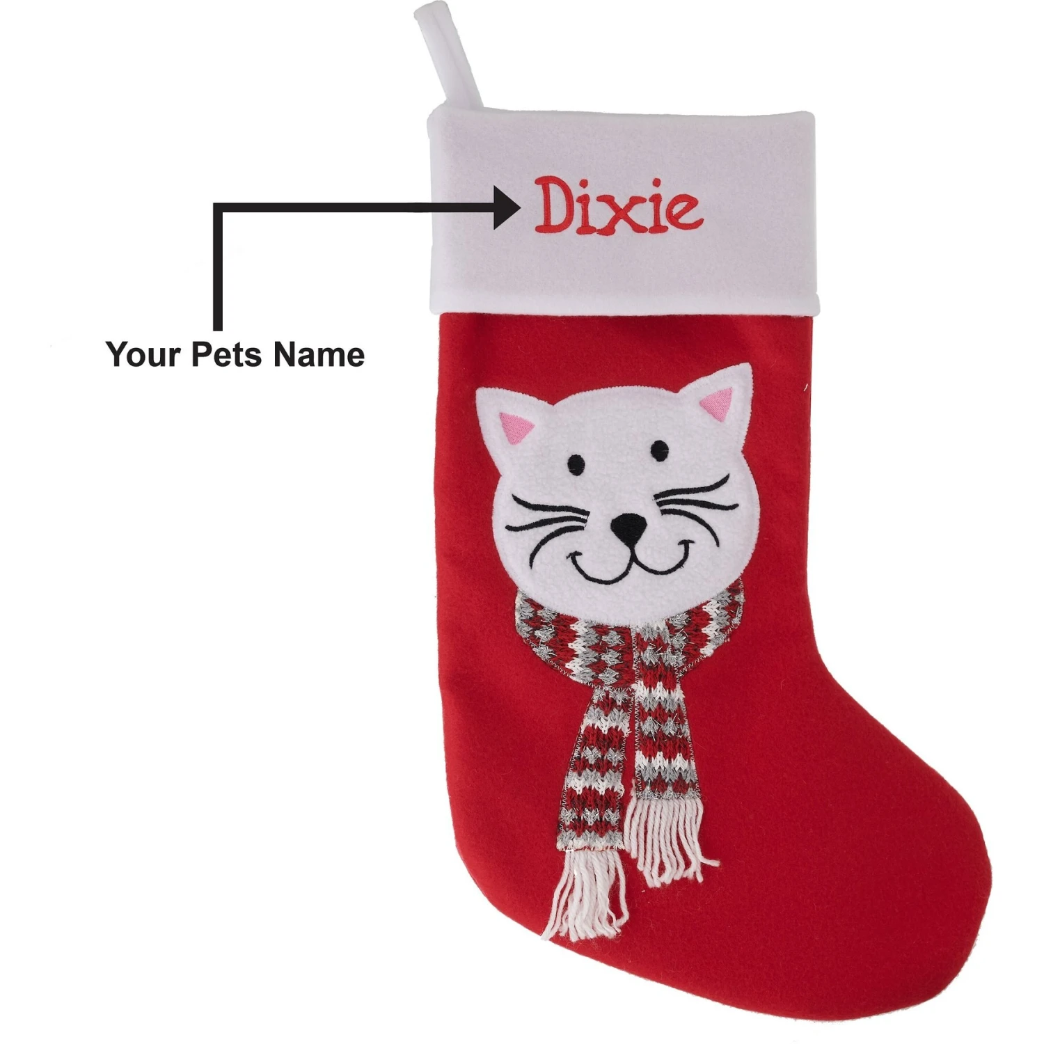Frisco Holiday Personalized Cat Stocking - Image 3
