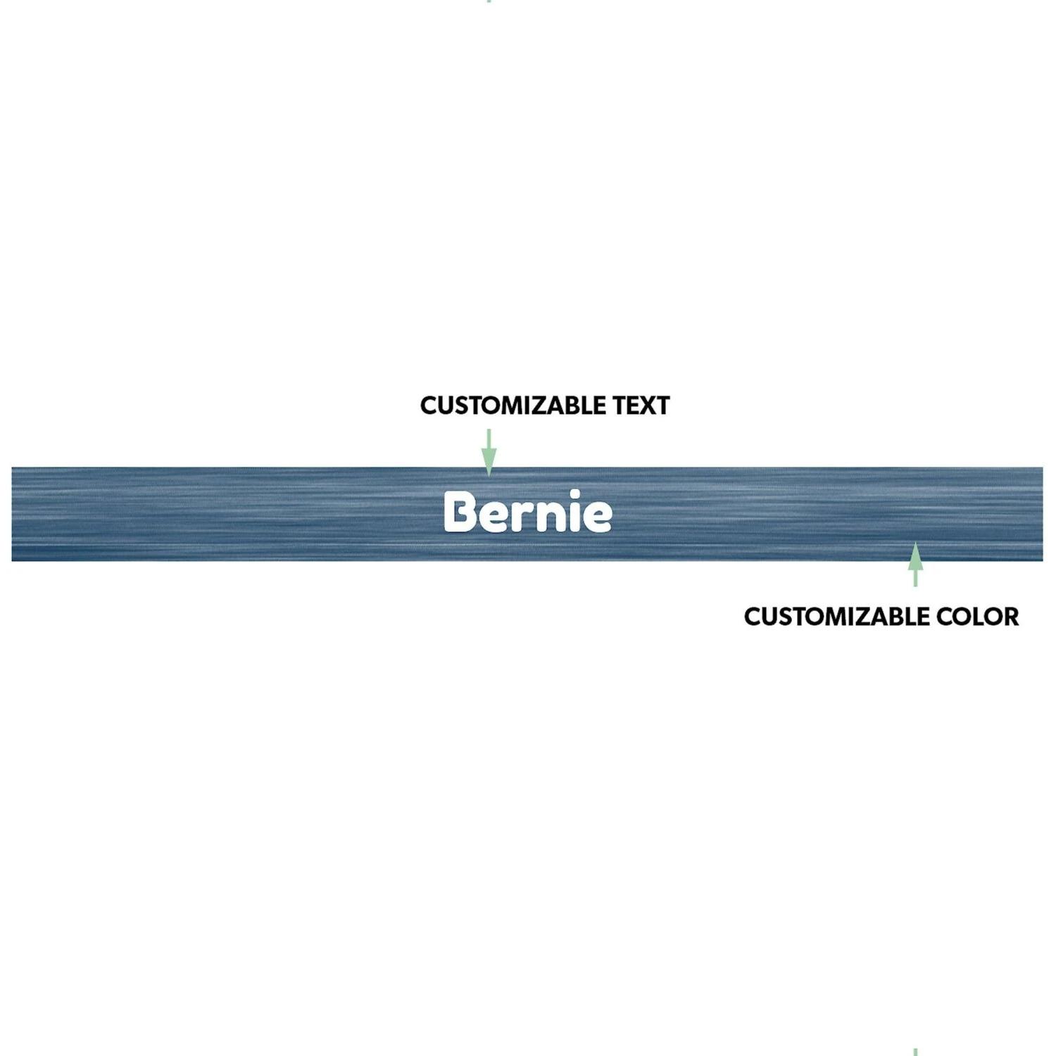 Frisco Personalized Heathered Ceramic Dog Bowl, 4.75-cup, 38oz - Image 2