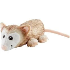 Frisco Realistic Opossum Plush Squeaky Dog Toy